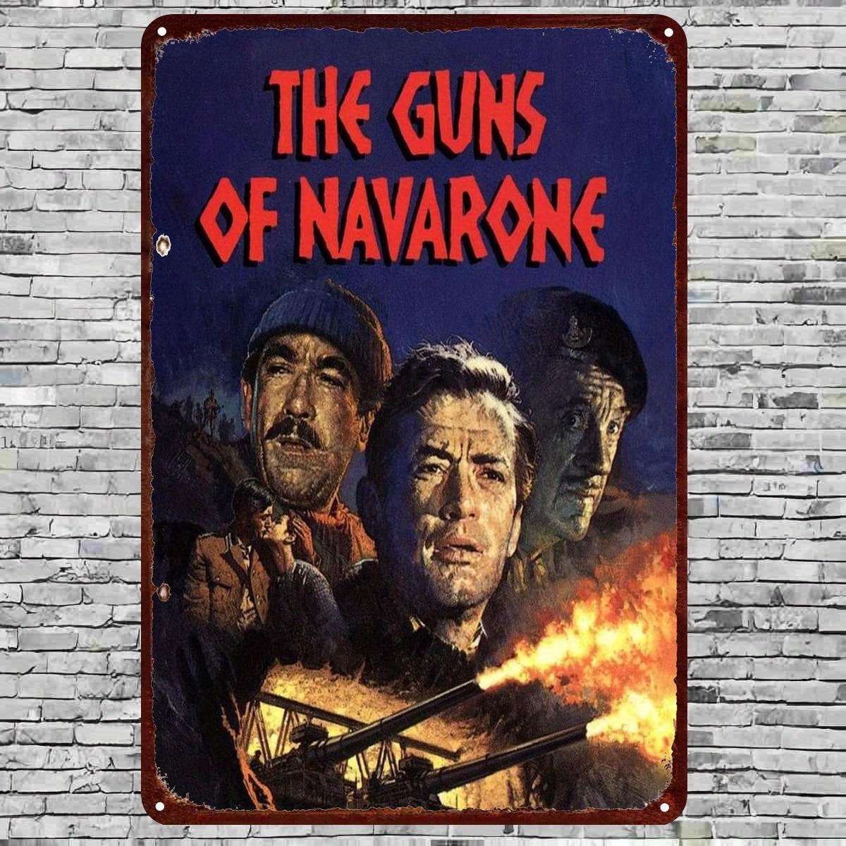 Vintage Collectible Tins - Vintage 'The Guns of Navarone' Tin