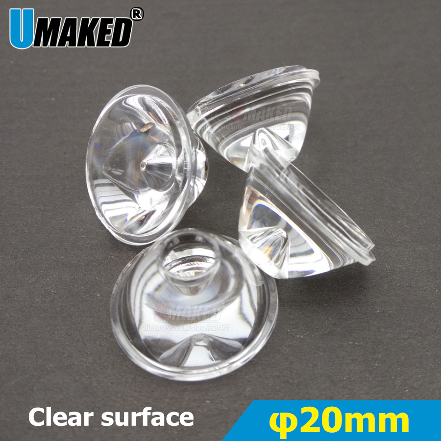 Darkroom Enlarger Lens - 30pcs 20mm 5/8/15/30/45/60/90/120 Degree Optical PMMA