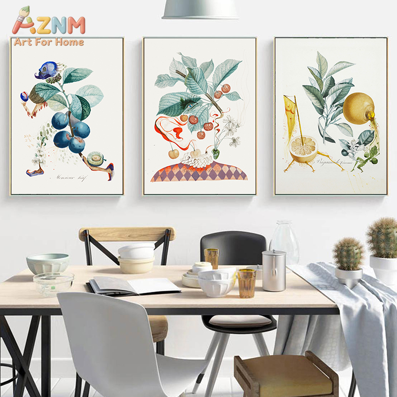 AZNM Surreal Botanical Fruit F - Vintage Things Collection ulasan dan harga