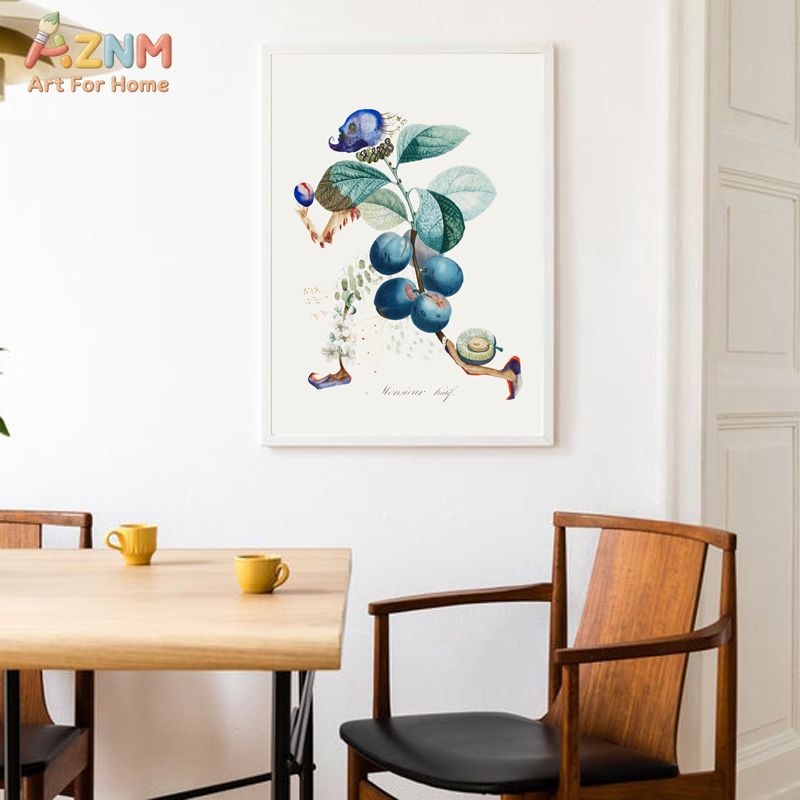 AZNM Surreal Botanical Fruit F - Vintage Things Collection ulasan dan harga