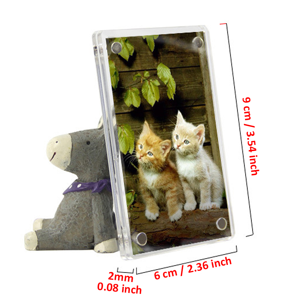 1-10 Pack 3 Inch Acrylic Fridg - Instant Film Pack ulasan dan harga
