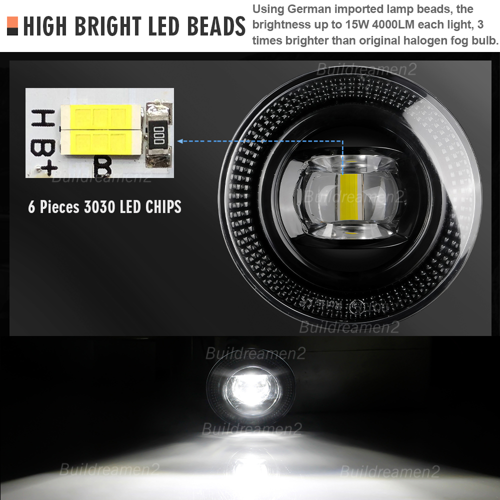 2 X 30W Car Front Bumper LED L - Darkroom Enlarger Lens ulasan dan harga