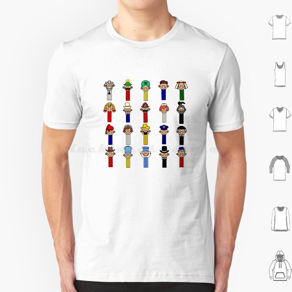 Pal Pattern T Shirt Big Size 1 - Vintage Toys Collector ulasan dan harga