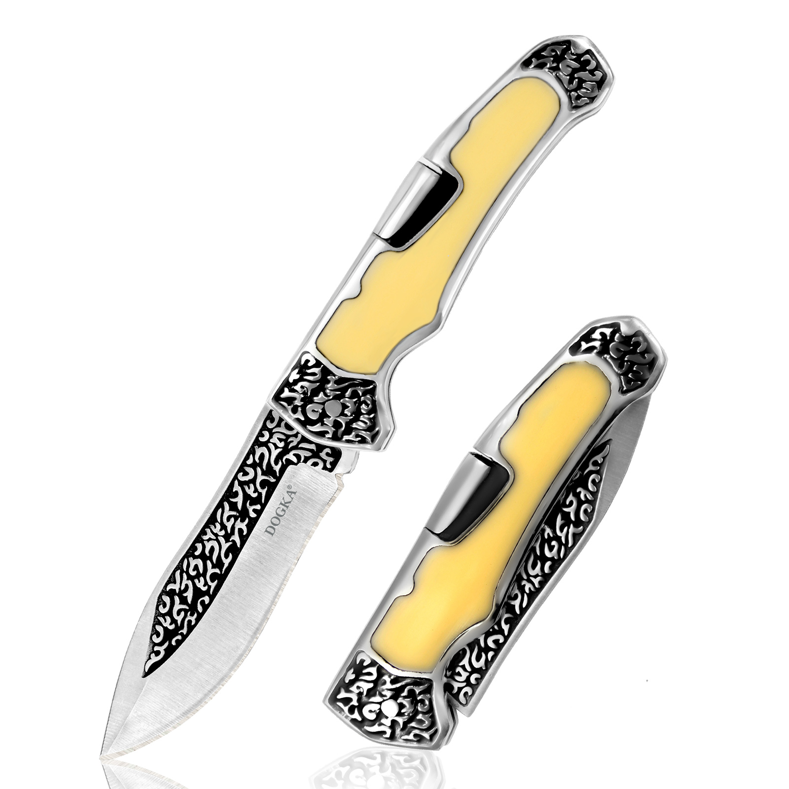 Vintage Engraved Folding Pocke - Vintage Collectible Pocket Knives ulasan dan harga