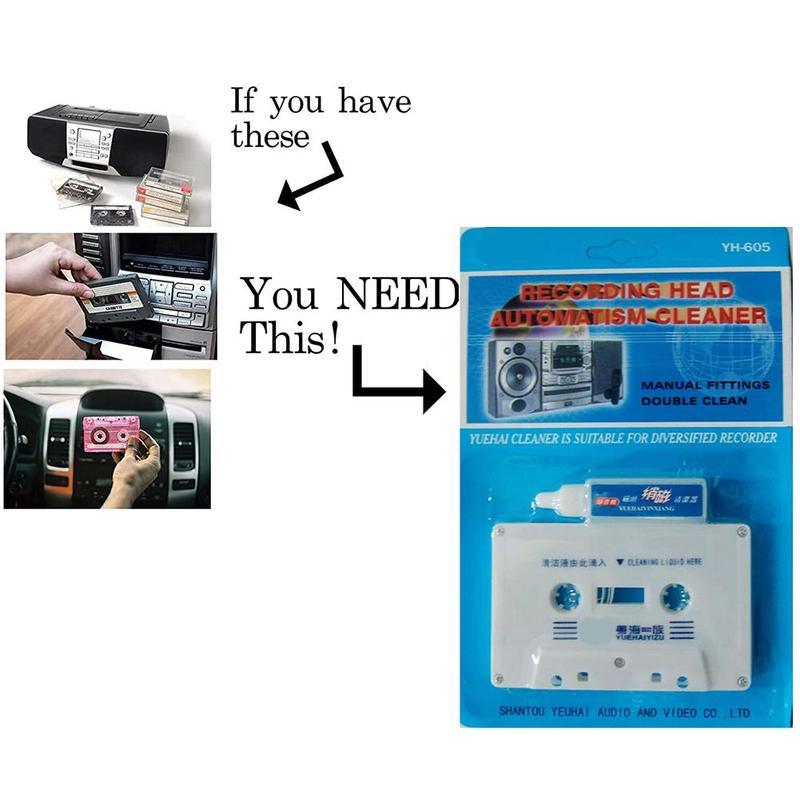 Cassette Tape Head Cleaner Dem - Cassette Tape Head ulasan dan harga