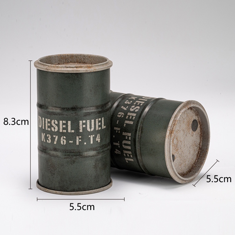 Generic Miniature Oil Drum Mod - Vintage And Collectible Items ulasan dan harga