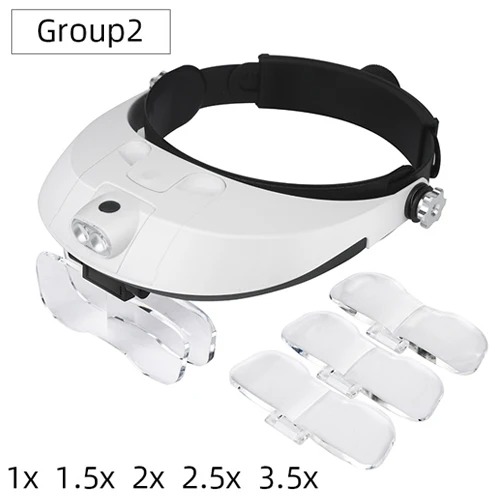 Headband Magnifier Soldering G - Darkroom Enlarger Lens ulasan dan harga