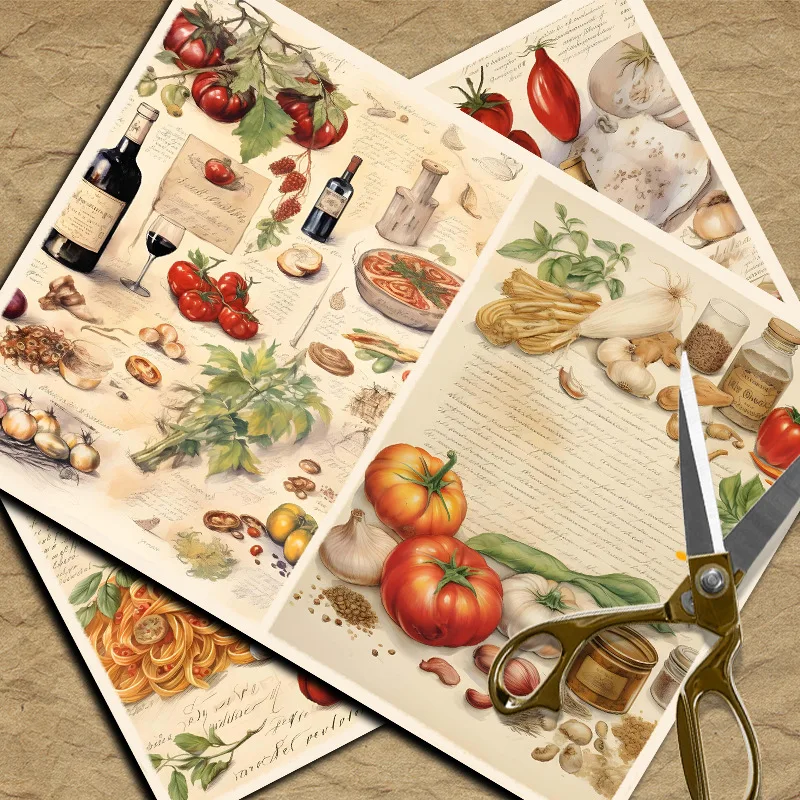 New Vintage Material Papers DI - Vintage Things Collection ulasan dan harga