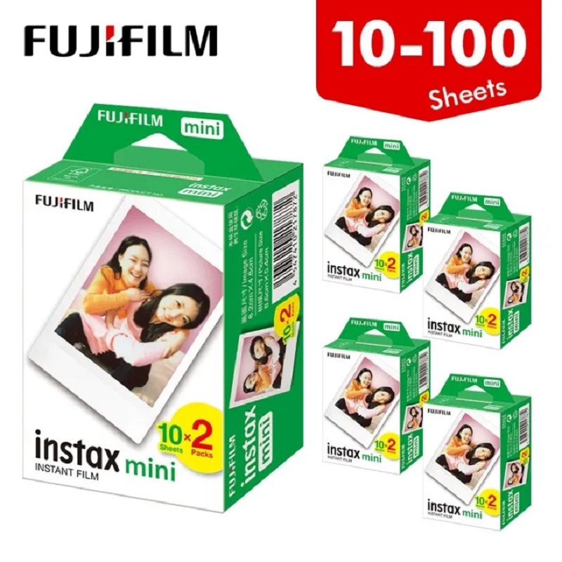 Fujifilm Instax Mini Film Whit - Instant Film Pack ulasan dan harga